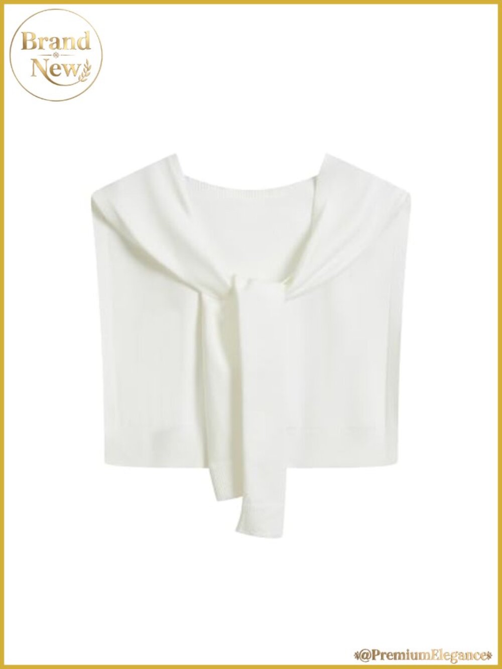 Knitted Shawl Wrap Sweater Cape Scarf Shoulder Wrap for Travel Casual